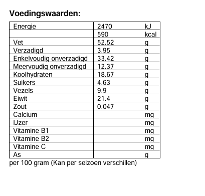 Amandelschaafsel extra dun