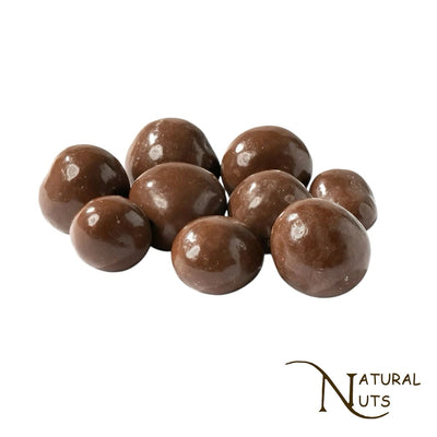 gevriesdroogde framboos met een laagje melkchocolade