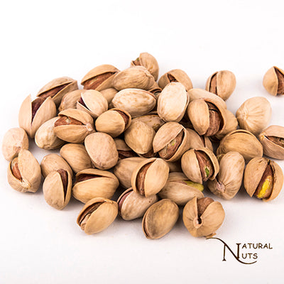 Pistachenoten online bestellen. Vrse natuurlijke pistachenoten in dop, smel geleverd in Nederland en België via onze webshop.